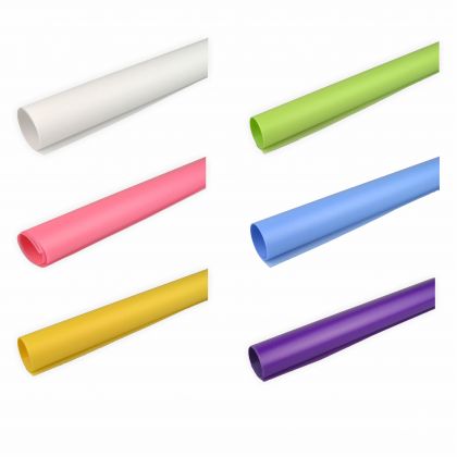 6er Pack pastell Farben Transparentpapier 115g a 50,5 x 70 cm