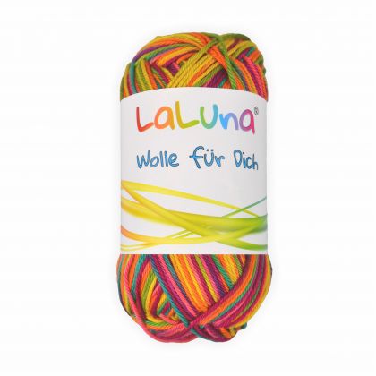 Basic Wolle bunt mix uni 100% Baumwolle 50g - 125m, Strick und Hkelgarn der Marke LaLuna