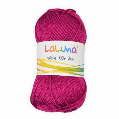 Basic Wolle kardinal 100% Baumwolle 50g - 125m, Strick und Hkelgarn der Marke LaLuna