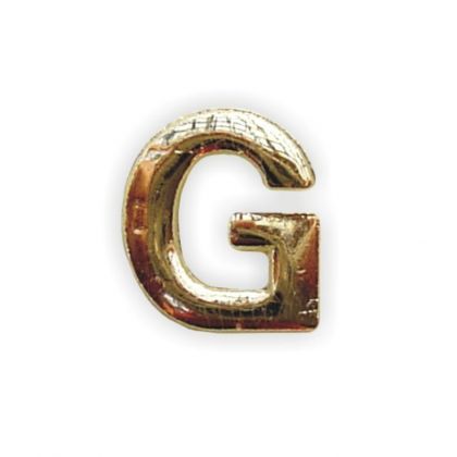 Wachsbuchstabe G gold 8 mm