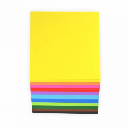 Faltbltter 15x15cm farbig sortiert 500 Blatt