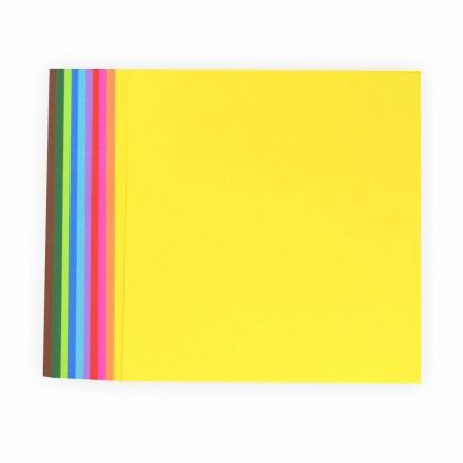 Faltbltter 15x15cm farbig sortiert 70g 100 Blatt