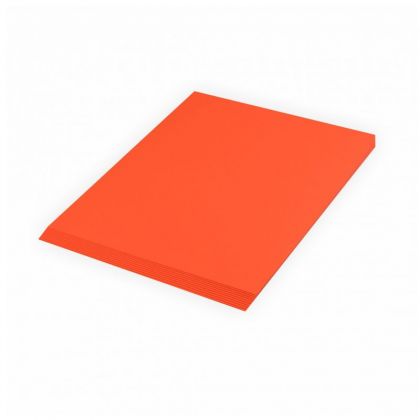 Creleo - Fotokarton orange 300g/m, 50x70cm, 10 Bogen / Bltter
