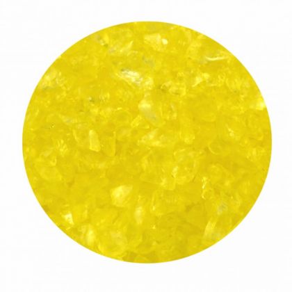 Glasgranulat gelb 1kg 2-4 mm