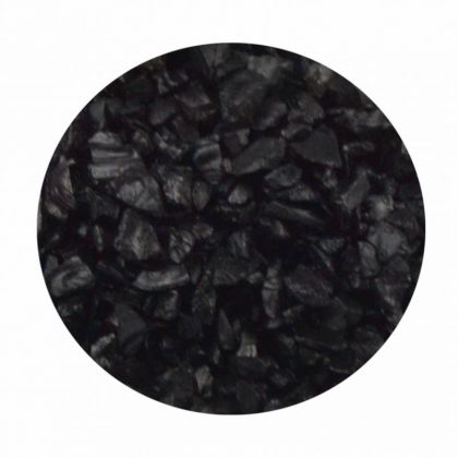 Glasgranulat schwarz 1kg 2-4 mm
