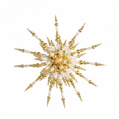 Perlensterne in 3D Golden Star gold Bastelset