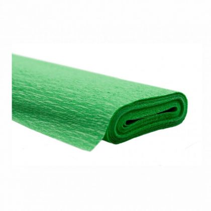 Krepppapier hellgrün 50x250 cm Rolle, wasserfest super starke Qualität 60g/m²