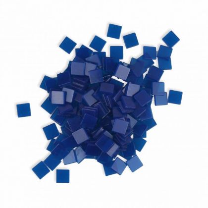 Mosaiksteine 10x10mm knigsblau 190 Stck 45 g