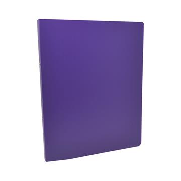 Ringbuch aus PP A4, Violett 2-Ringe,  17 mm