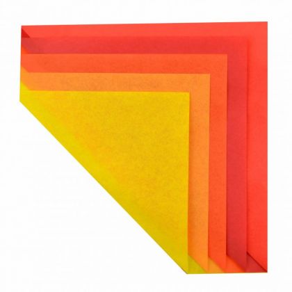 Seidenpapier 20g/qm 50x70 cm gelb rot sortiert