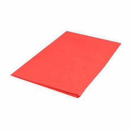 Creleo - Seidenpapier 20g/m 50x70 cm 5 Bogen rot Top Qualitt zum basteln