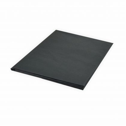Creleo - Seidenpapier 20g/m 50x70 cm 5 Bogen schwarz Top Qualitt zum basteln