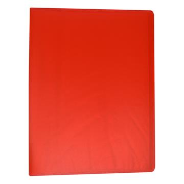 Sichtbuch rot, DIN A4 mit 20 Hüllen