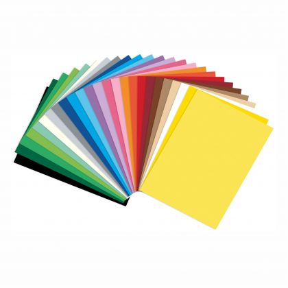 Tonpapier, DIN A4 100 Blatt in 25 Farben sortiert