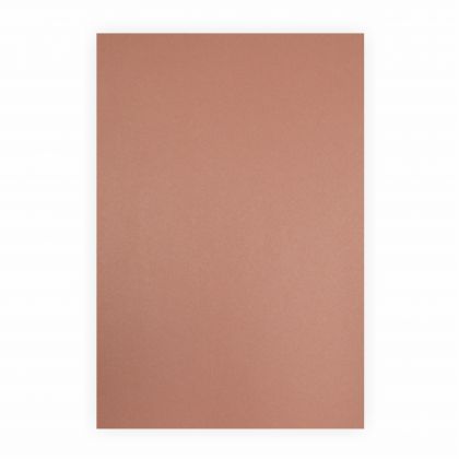 Creleo - Tonpapier rotbraun 130g/m, 50x70cm, 1 Bogen / Blatt