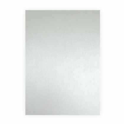 Creleo - Tonpapier silber matt 130g/m, 50x70cm, 1 Bogen / Blatt