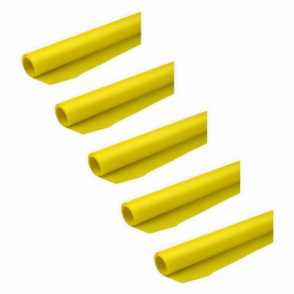 Transparentpapier 40g/m 5 Rollen gelb 70x100cm Drachenpapier