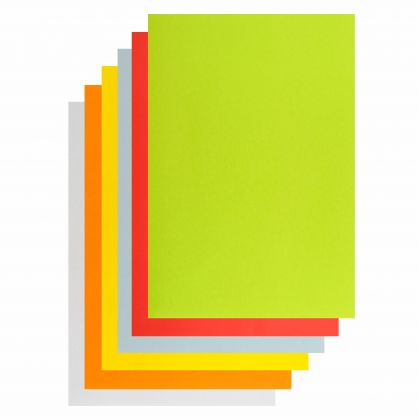 Transparentpapier DIN A4 farblich sortiert 12 Blatt 100g/m bedruckbar super Qualitt