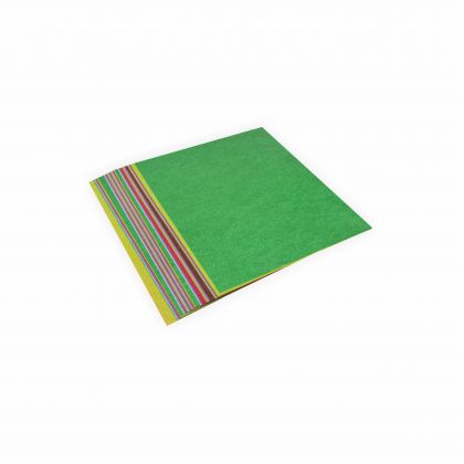 Creleo - Transparentpapier Faltbltter 42g/m, 10x10cm 500 Blatt, farbig sortiert sehr gute Qualitt Drachenpapier