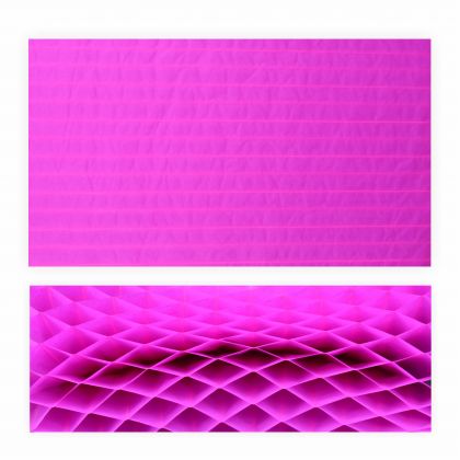 Wabenpapier 1 Stck 30-lagig 33x20 cm pink
